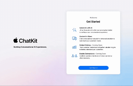 Bot setup flow